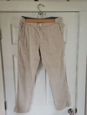 Tommy Bahama Beige Linen Pants L